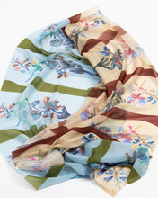 画像をギャラリービューアに読み込む, Garden of eden border stretch scarf