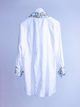 画像をギャラリービューアに読み込む, Geometnic collar Blouse