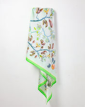 画像をギャラリービューアに読み込む, Verdant Garden of Eden squared scarf-Green