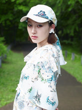 画像をギャラリービューアに読み込む, KeikoNishiyama_SS22_VerdantSeaofCloudDress_Green