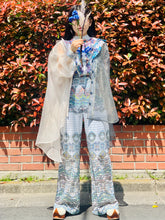 画像をギャラリービューアに読み込む, Organdie Tailor collar Shirt -Beige & pink