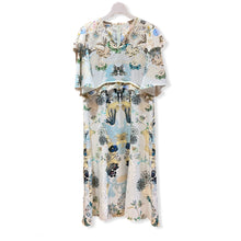 画像をギャラリービューアに読み込む, KeikoNishiyama_SS22_VerdantSeaofCloudDress_Front