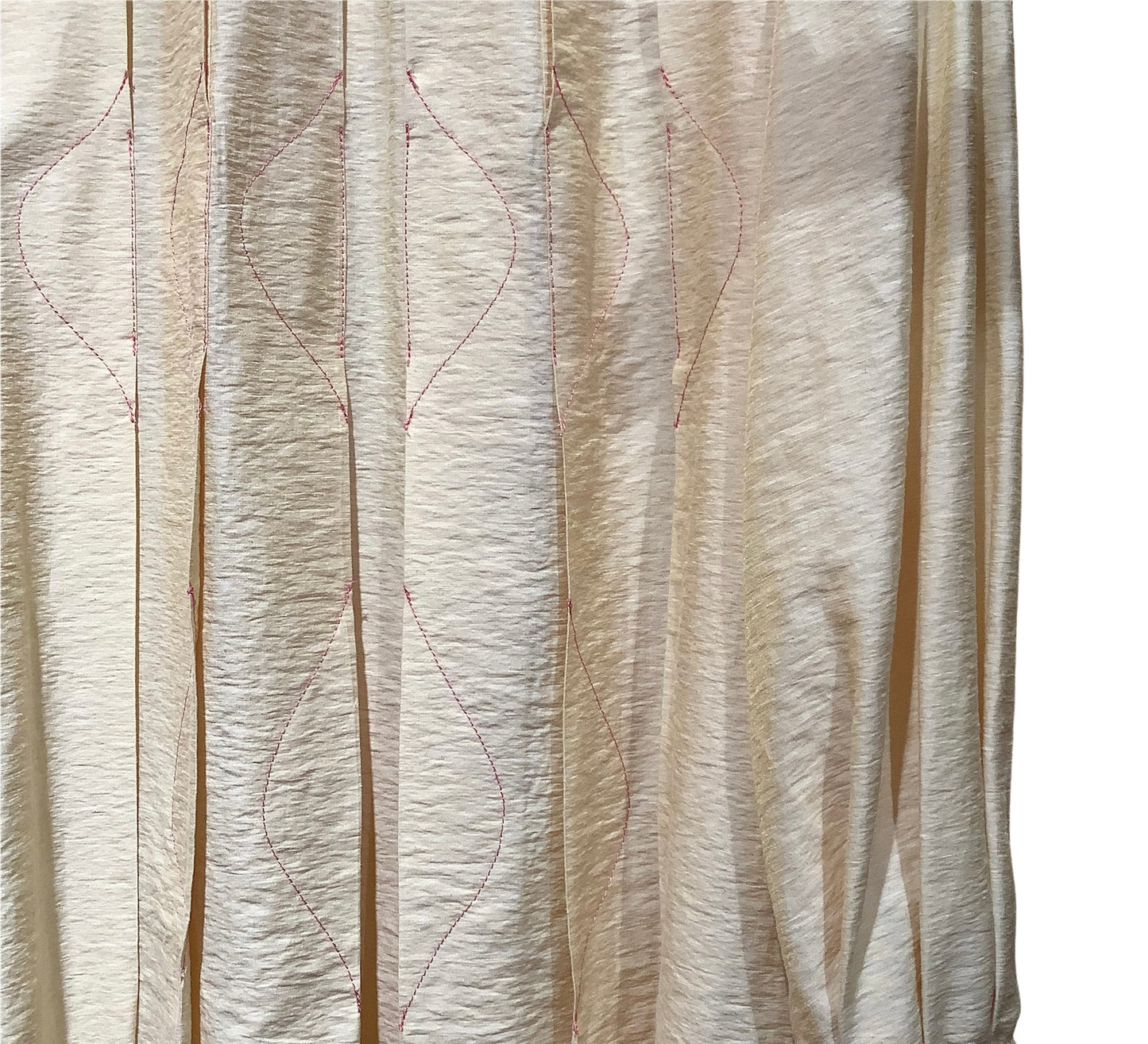 Sinuous tuck Dress
