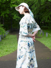 画像をギャラリービューアに読み込む, KeikoNishiyama_SS22_VerdantSeaofCloudDress