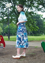 画像をギャラリービューアに読み込む, Tie-Dye Half sleeve Cut-saw