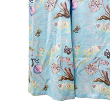 画像をギャラリービューアに読み込む, Rikka Floral Puff sleeve Dress-Azure blue x Green