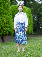 画像をギャラリービューアに読み込む, KeikoNishiyama_SS22_VerdantSeaofCloudBlouse