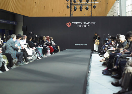 JFW JAPAN CREATION 2023 ピッグスキンファッションショー