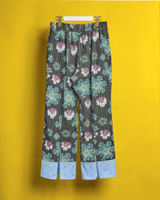 画像をギャラリービューアに読み込む, Alchemist lacestraight Trouser-Blue×Black
