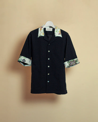 Alchemist open collar shirt