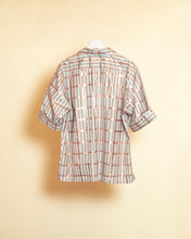 画像をギャラリービューアに読み込む, sunlight plaid open collar shirt

