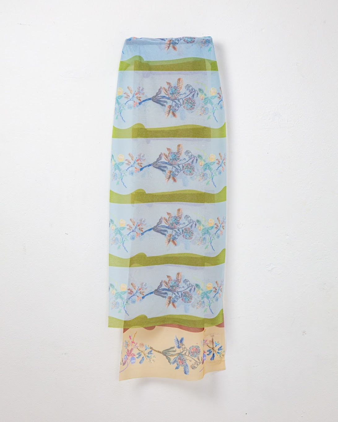 Garden of eden border stretch scarf