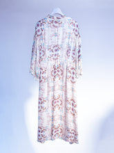 画像をギャラリービューアに読み込む, Floral chinoiserie puff sleeve dress
