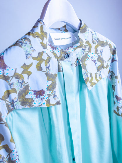 Floral Geometric York Blouse