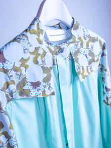 Floral Geometric York Blouse