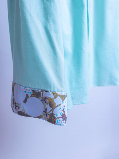 Floral Geometric York Blouse
