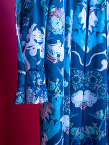 Sea of Clouds Sinuous tuck Dress