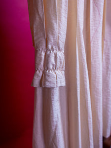 Sinuous tuck Dress