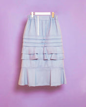 画像をギャラリービューアに読み込む, Sigmoid Tuck Peplum Skirt

