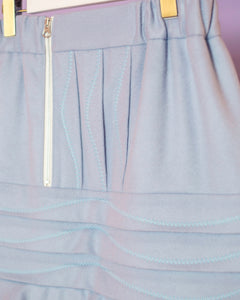 Sigmoid Tuck Peplum Skirt