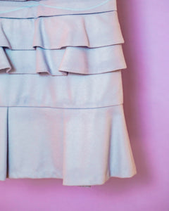 Sigmoid Tuck Peplum Skirt