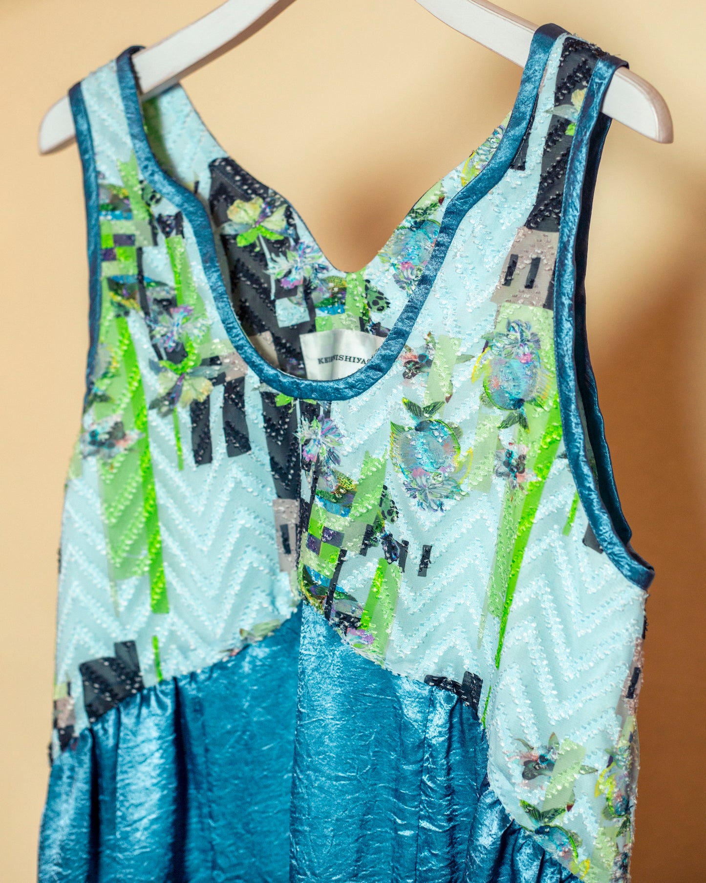 red sea 2way satin dress