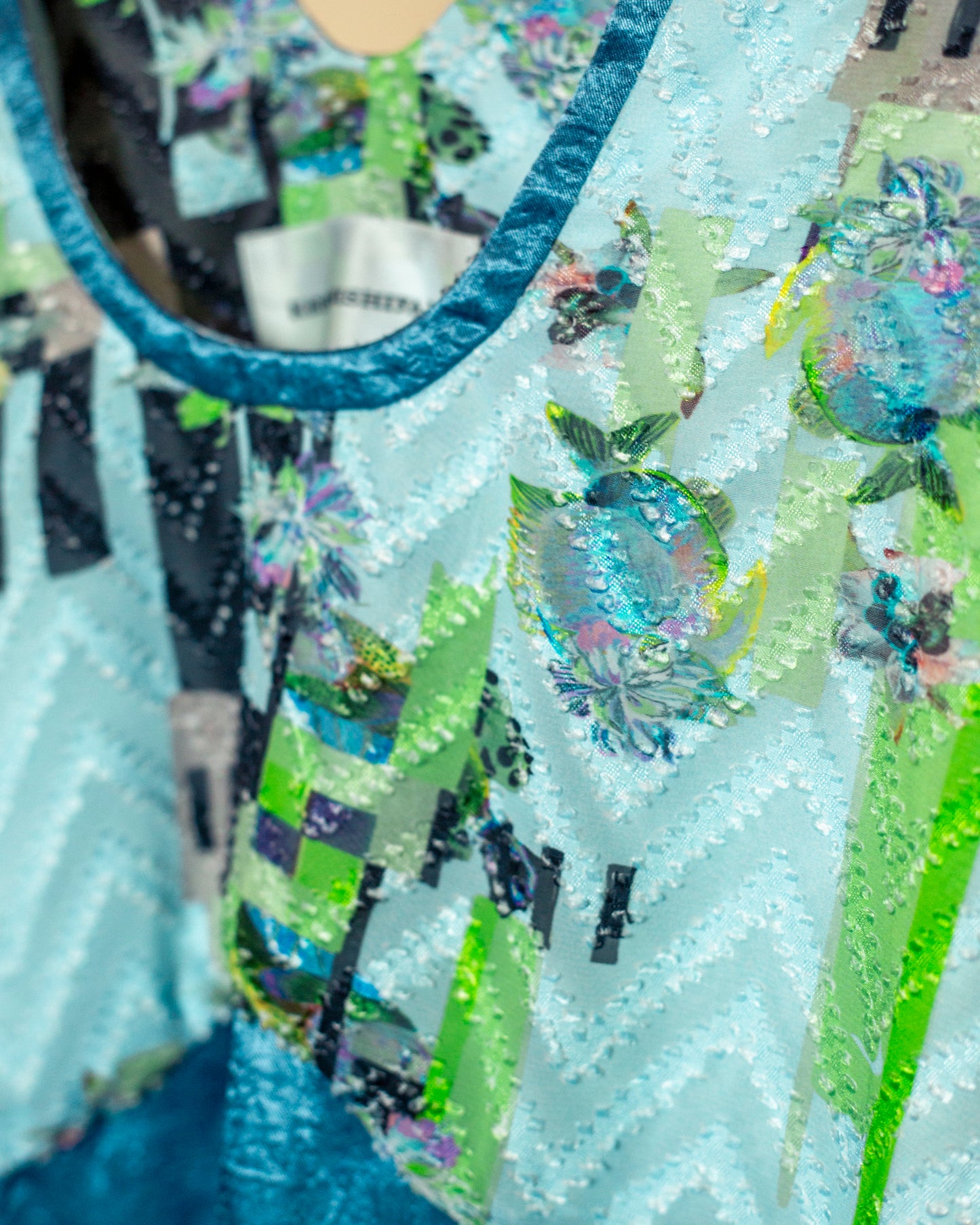 red sea 2way satin dress