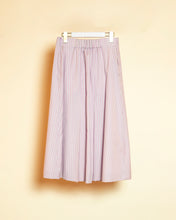 画像をギャラリービューアに読み込む, stripe sinous tuck skirt
