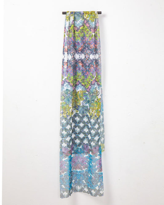 Lepidoptera stretch scarf