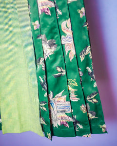 Daydream voyage wrapped pleated skirt