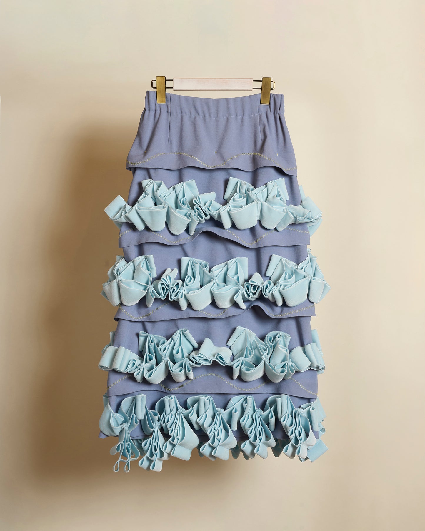 Fibonacci Sequence Blue Skirt