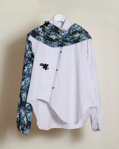 Pleated Sash Blouse