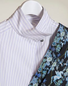 Pleated Sash Blouse