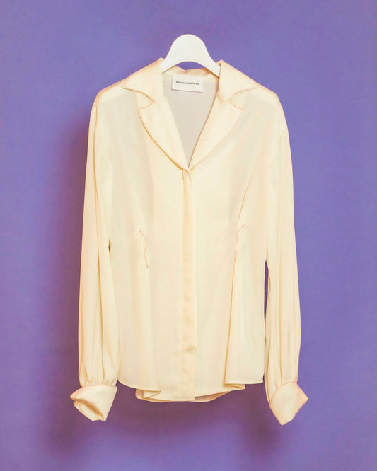 Out tuck Tailor collar shirt