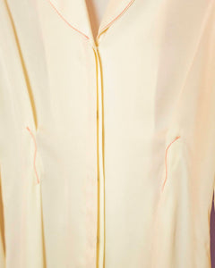 Out tuck Tailor collar shirt