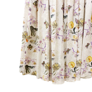 Rikka Floral Tuck Gather Skirt