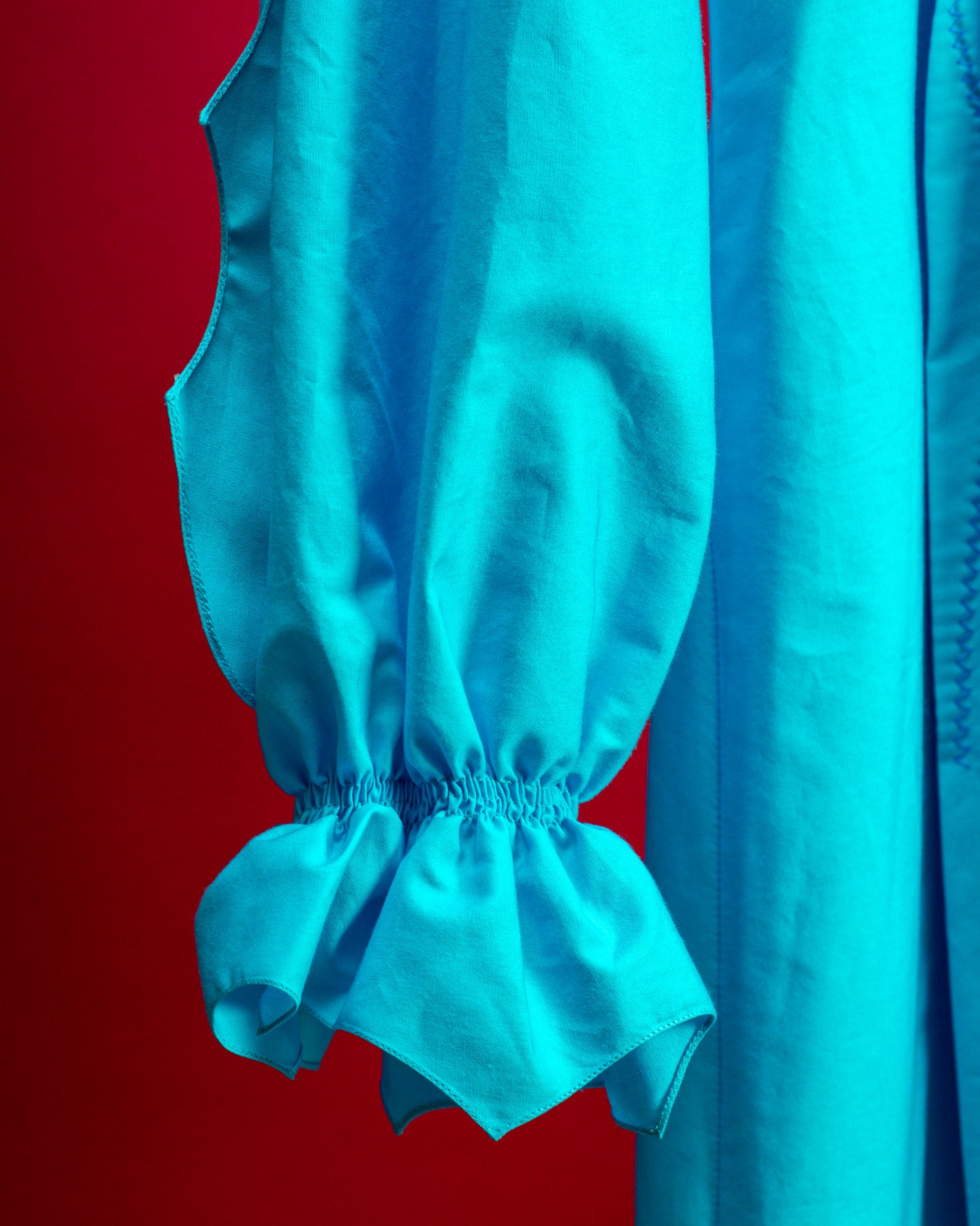 Sinuous Tuck Blouse