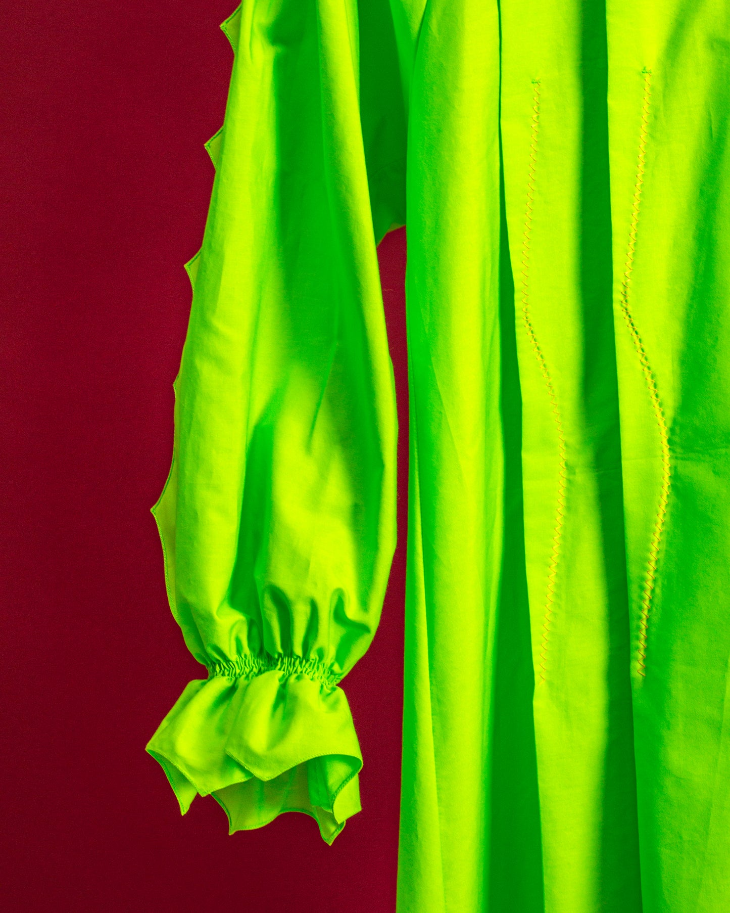 Sinuous Tuck Blouse