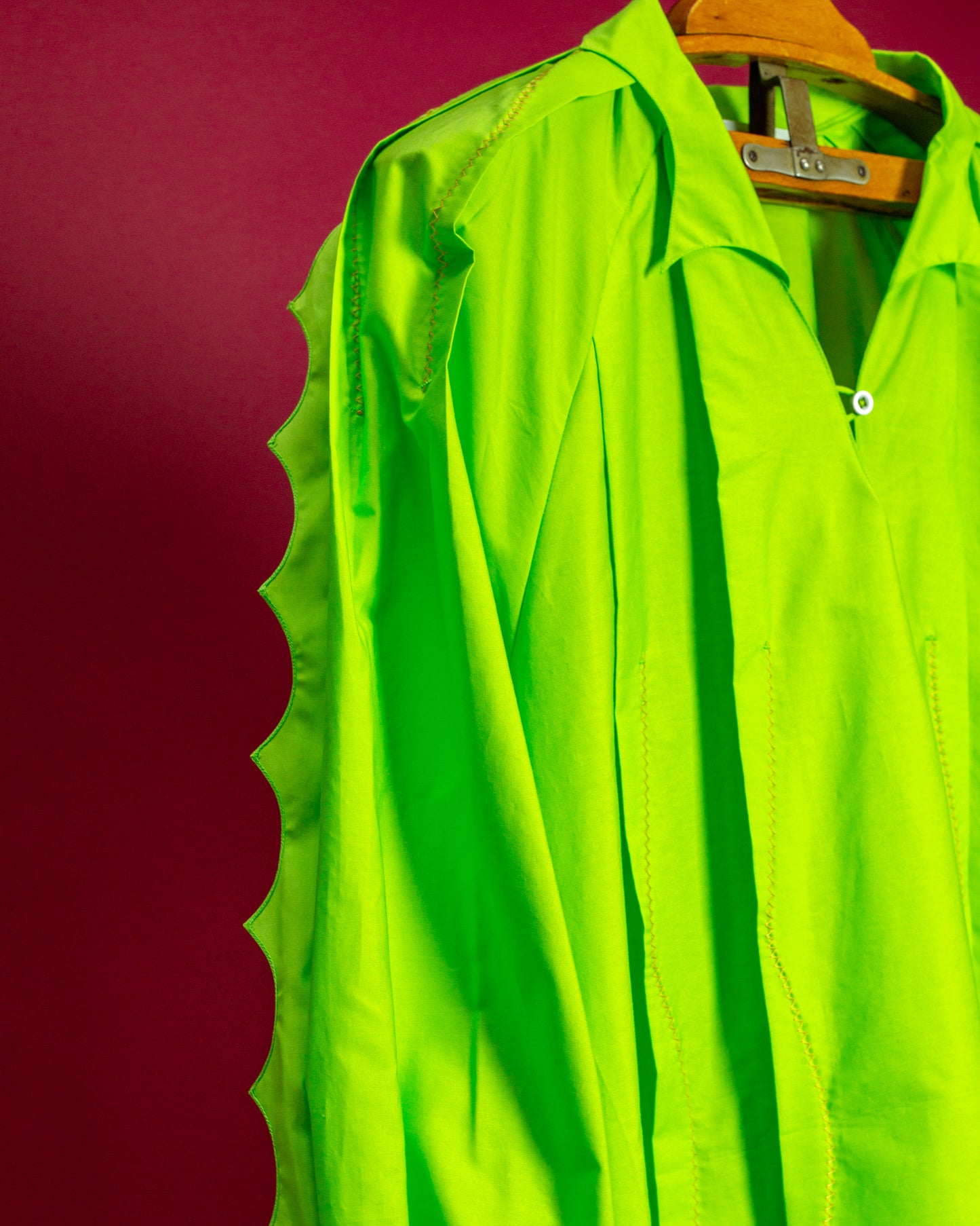 Sinuous Tuck Blouse