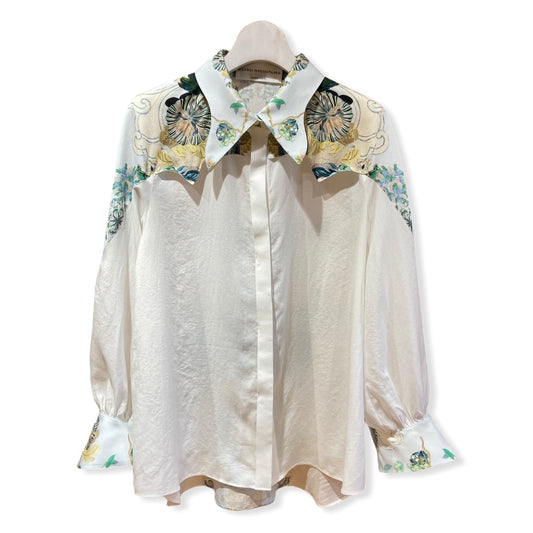 Verdant Sea of clouds Blouse