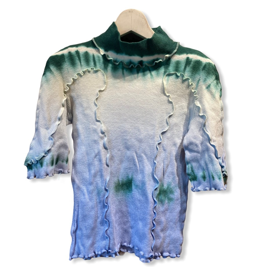 KeikoNishiyama_TieDye_HalfSleeveCutsaw_front
