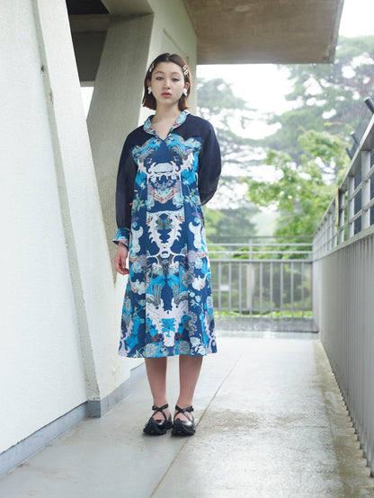 Sea of clouds Secret Floral Dress