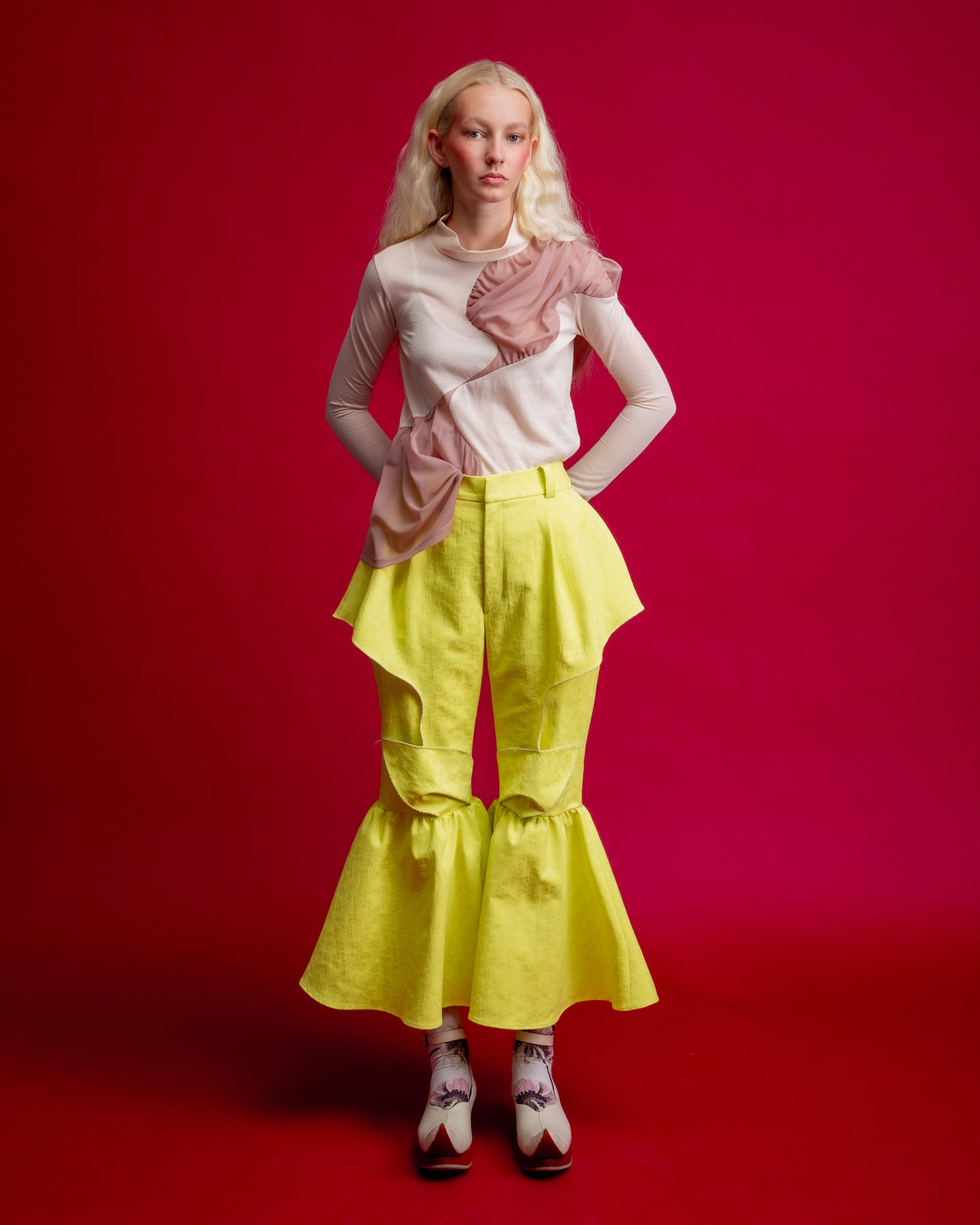 Sigmoid Drape Top