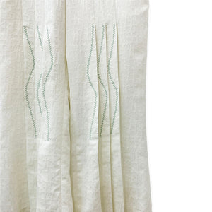 Sigmoid Tuck Jacqured Trouser White