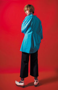 Sinuous Tuck Blouse