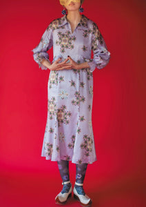 KeikoNishiyama_FloatingFlowerCrestPrint_Dress