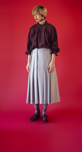 Surpentime line tuck Blouse