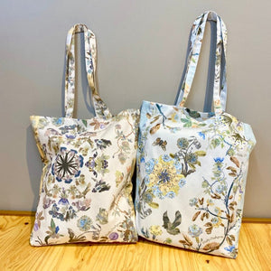 Floriferous Macrocosm Fabric Bag